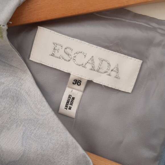 ESCADA Vintage Printed Dress  - Size 36/6 - Picture 5 of 5